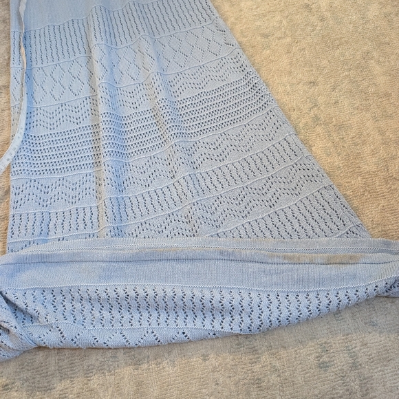 Runaway The Label Sky Blue Sonoma Maxi Knit Dress - Picture 11 of 15